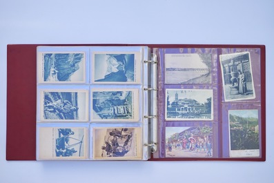 Een album met Chinese postkaarten, 19/20e eeuw
